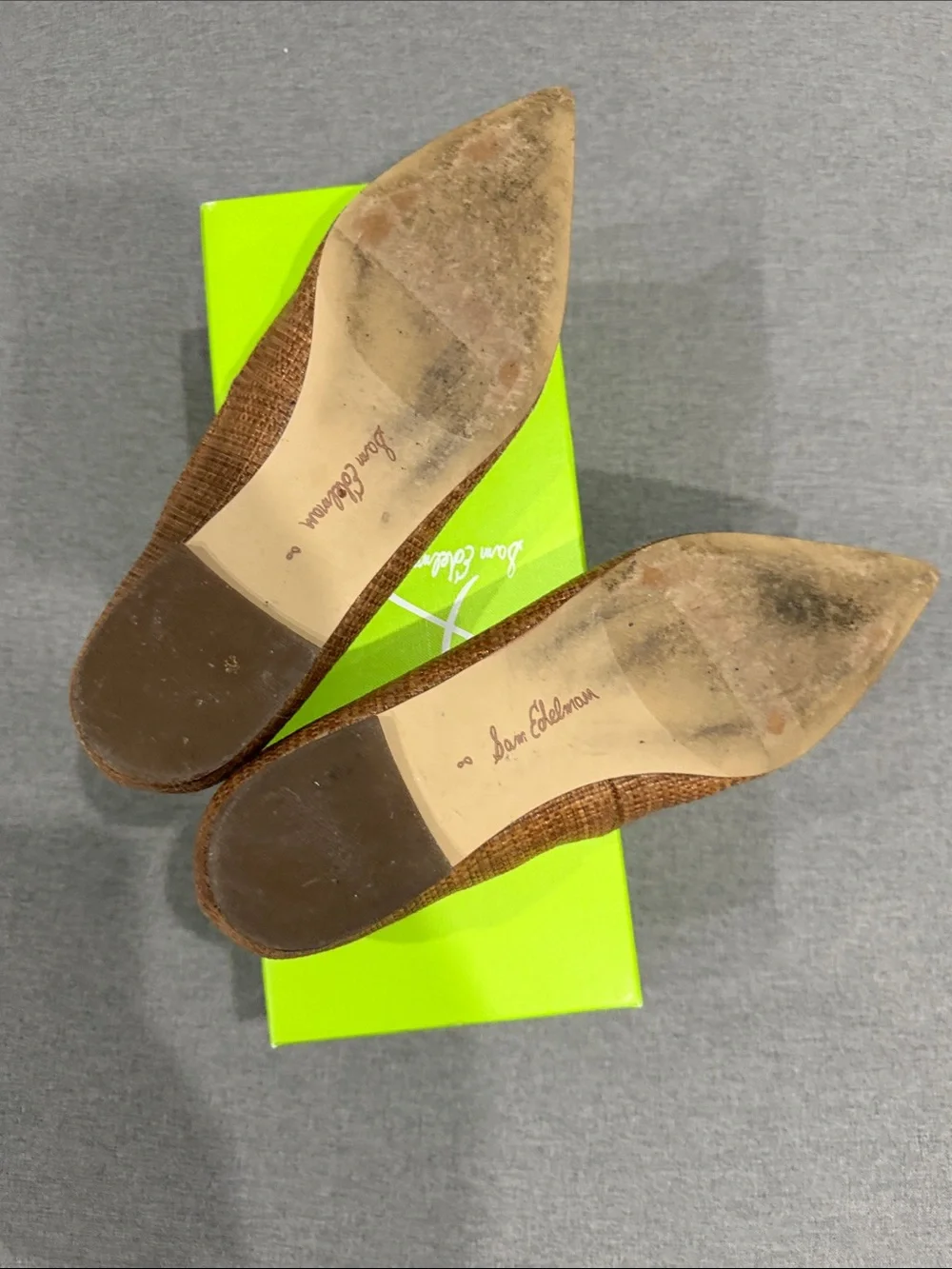 Sam Edelman woven pointed